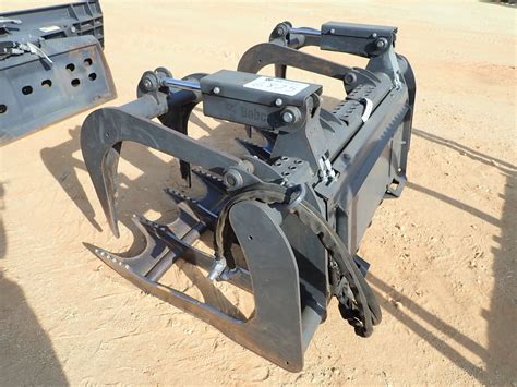 skid steer root grapples|bobcat 72 inch root grapple.